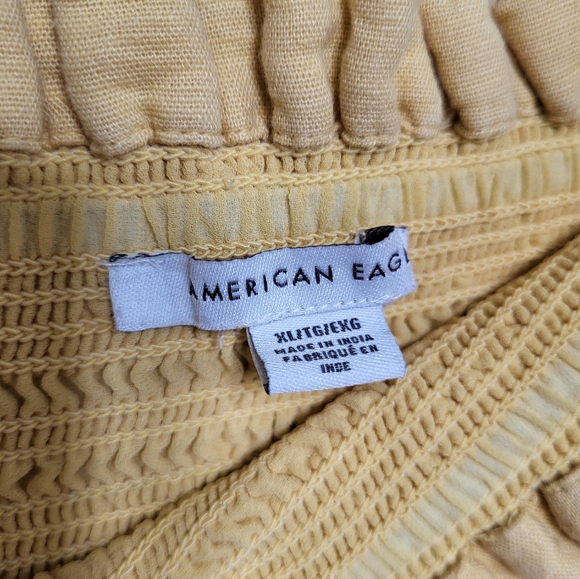 American Eagle Smocked XL Summer Mini Dress - Picture 5 of 6